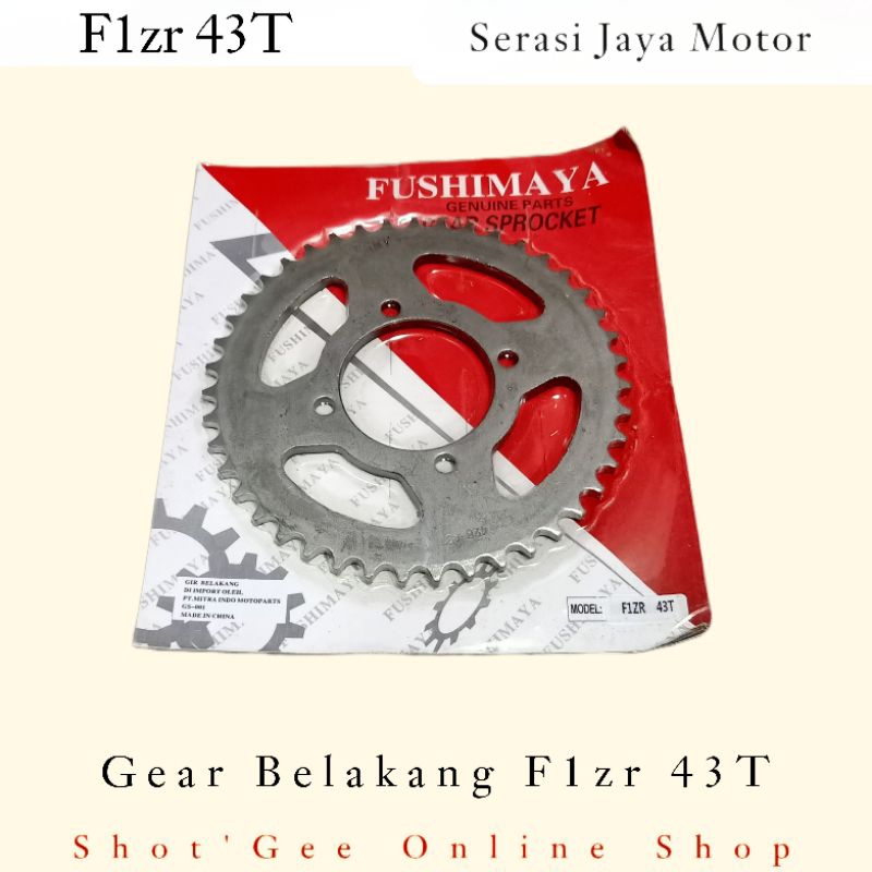 FUSHIMAYA GEAR BELAKANG F1ZR 43T / JUPITER / RXK VEGA R 428H/43T