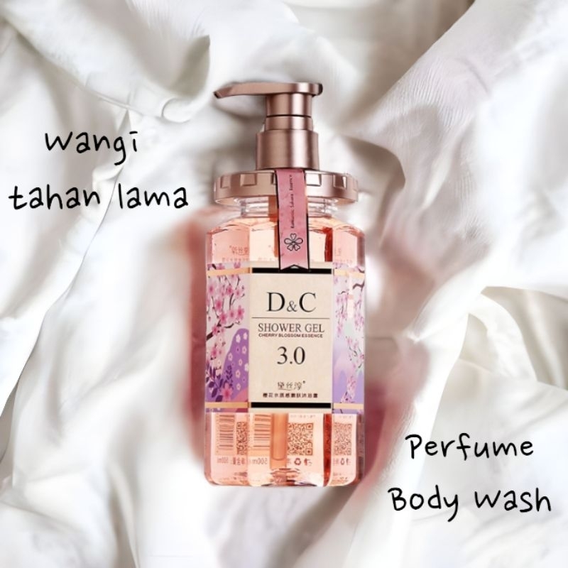 D&amp;C Cherry Blossom 500ml Perfume Body Wash Sabun Mandi Cair Fragrance Shower Gel