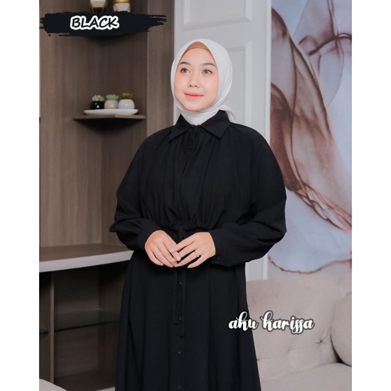 AKU KARISSA DRESS // SYAQINA DRESS AKU KARISSA // GAMIS CRINKLE MUSLIMAH AKU KARISSA