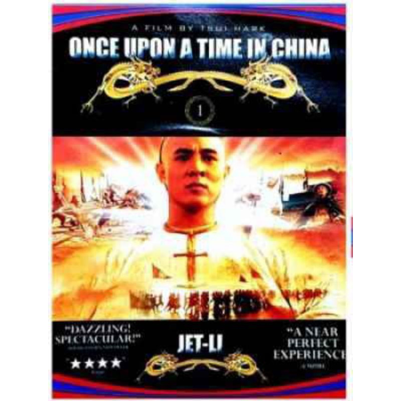 KASET film silat kungfu Jet li Once upon A time in china 3 Disc Lengkap