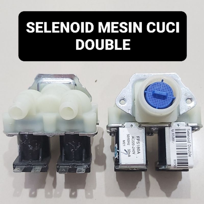 Selenoid Mesin Cuci Double Inlet Samsung Sharp AC220V Solenoid