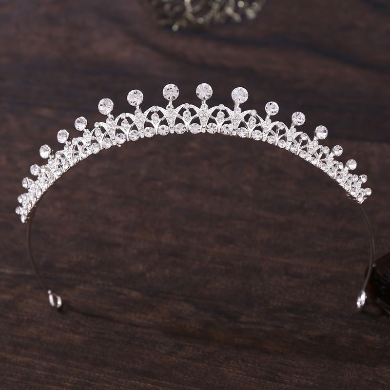 MAH-04 Mahkota pengantin wanita tiara tiara tiara wedding crown aksesoris rambut pesta pengantin prewedding