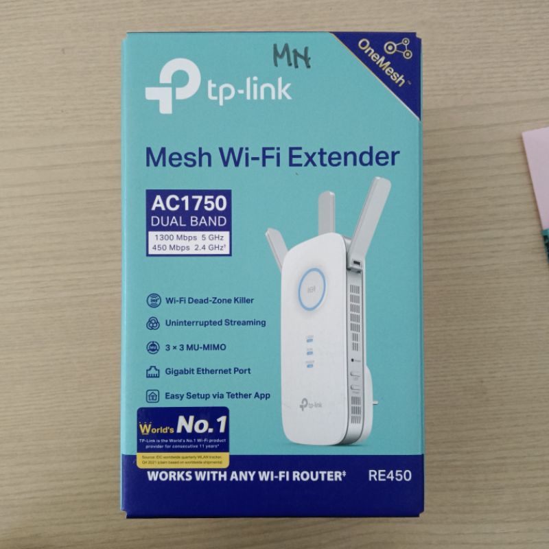 TP-Link RE450 : AC1750 Wi-Fi RangeExtender TP Link RE450