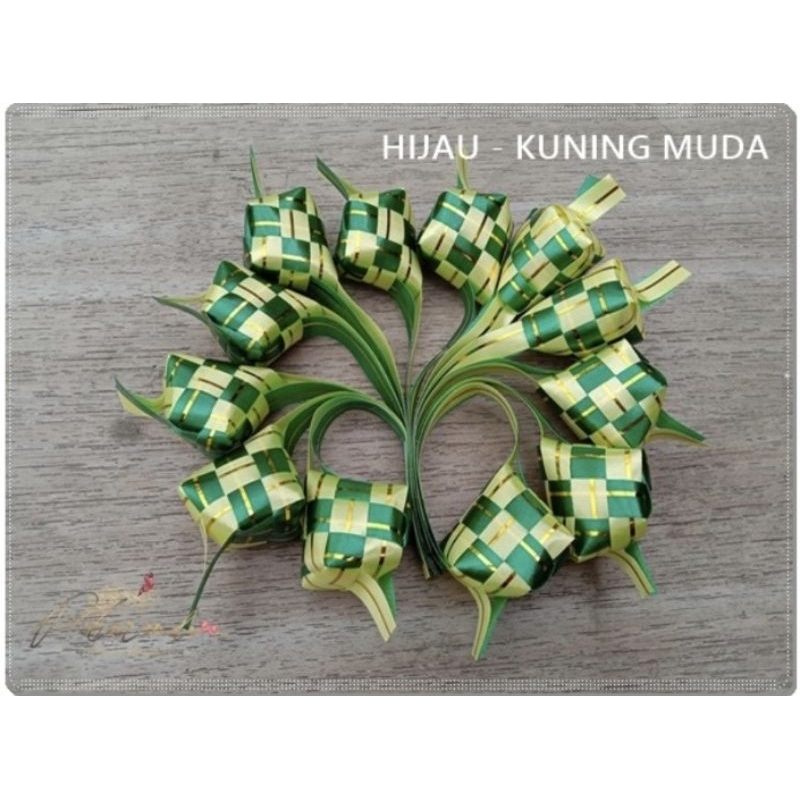 Ketupat Lebaran/Ketupat/Ketupat Idul Fitri/Pita Hampers/Pita Parcel/Pita Lebaran/Tag Lebaran/Hampers