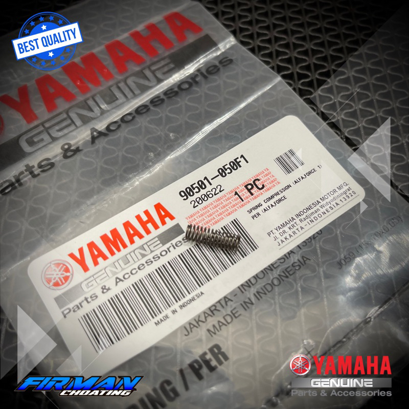 PER SPRING KECIL COMPRESSION F1ZR FORCE 1 ALFA ORIGINAL YAMAHA 90501-050F1