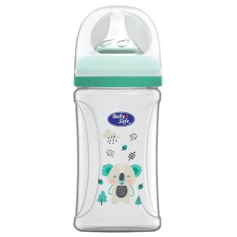 Baby safe wideneck bottle wn08 250ml - botol baby safe