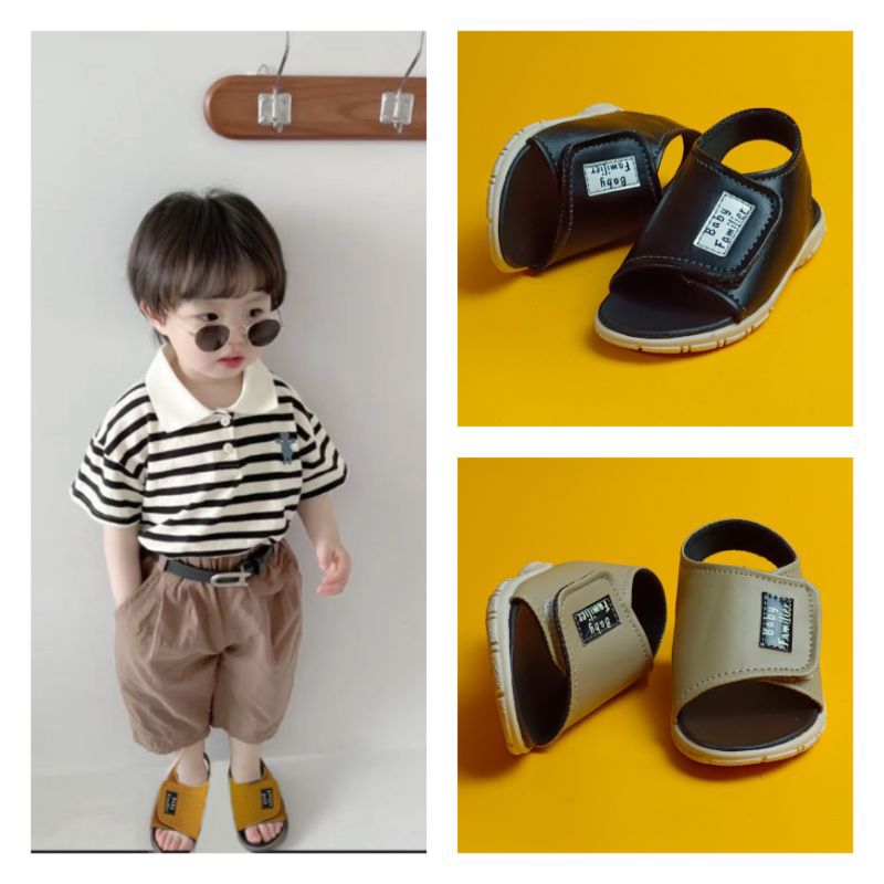 Sandal Baby 20-22 Model Kokop 9-12 Bulan Unisex (Chalvin 01)