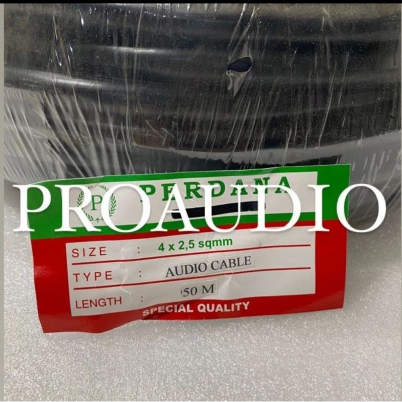 KABEL PERDANA 4 x 2.5 MM 4x2.5MM 50 METER HIGH QUALITY ORIGINAL