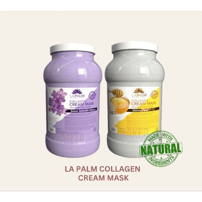 La Palm collagen cream mask footspa footscrub 4kg