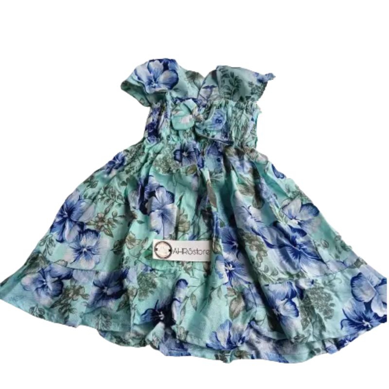 Dress Bayi Perempuan Usia 0 - 15 Bulan Motif Random Murah