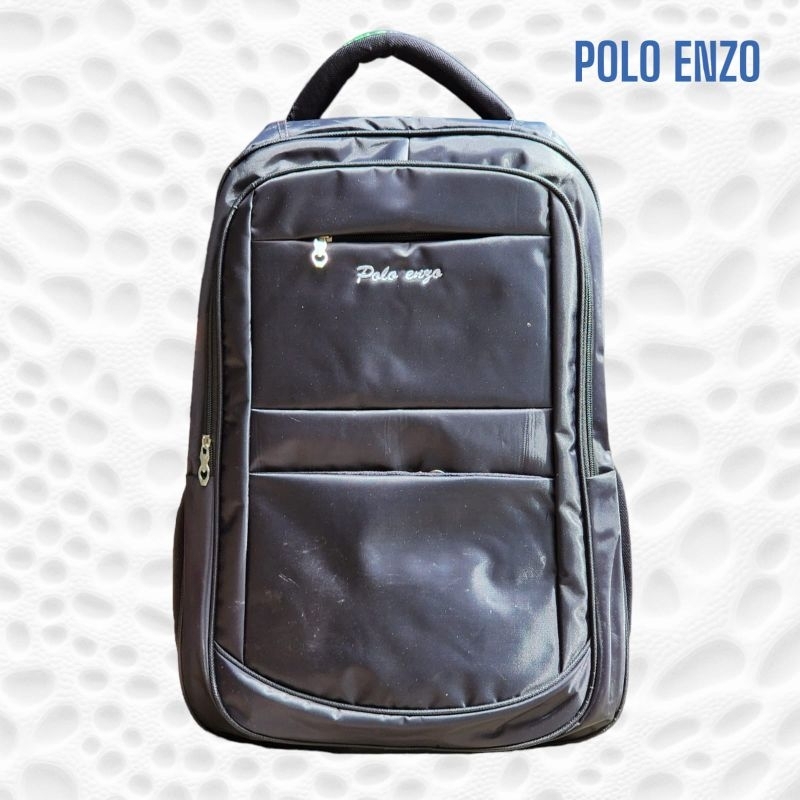 Tas Ransel polo enzo/Ransel polo enzo/Tas seminar/Tas pria wanita Bahan Nilon