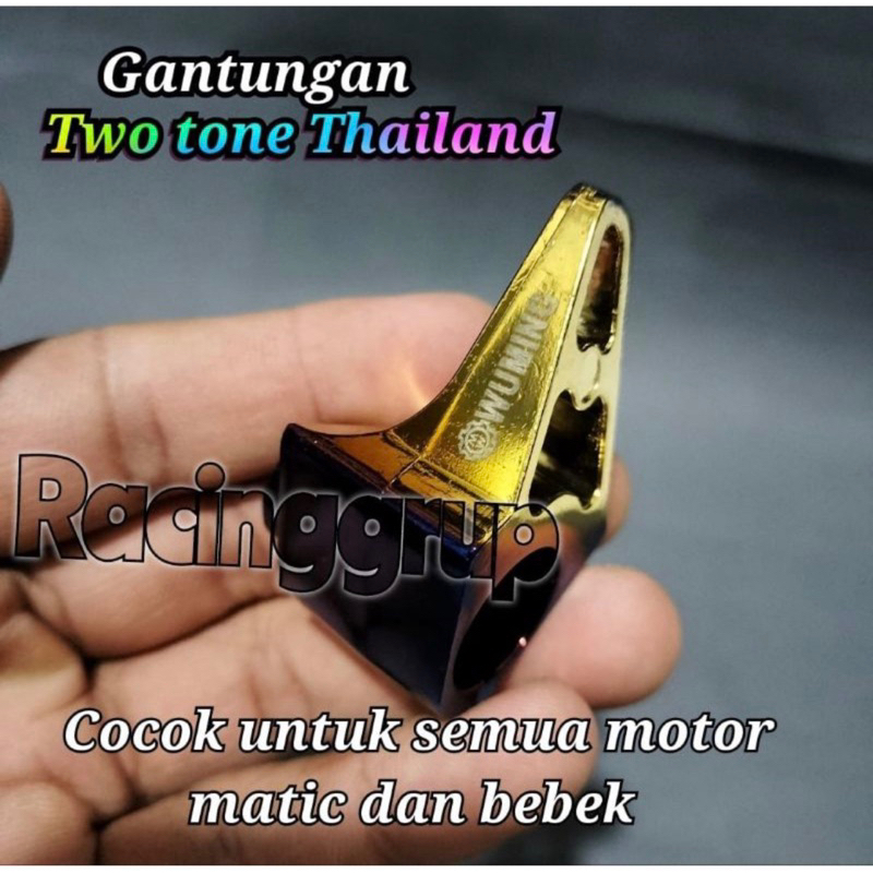 Besi Gantungan Barang dimotor gantungan Kait Universal Motor Bebek Matic No Karat model tanduk heng ARM