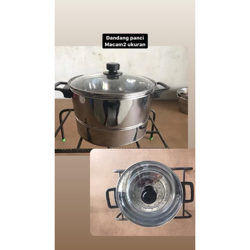 DANDANG NASI CANTIK TUTUP KACA