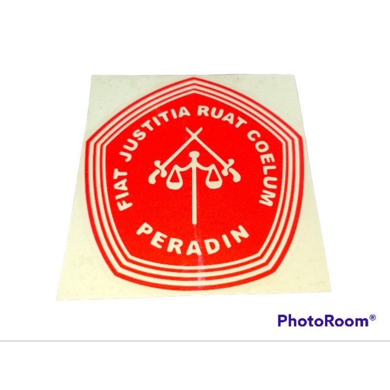 

Stiker Peradin Full Reflective