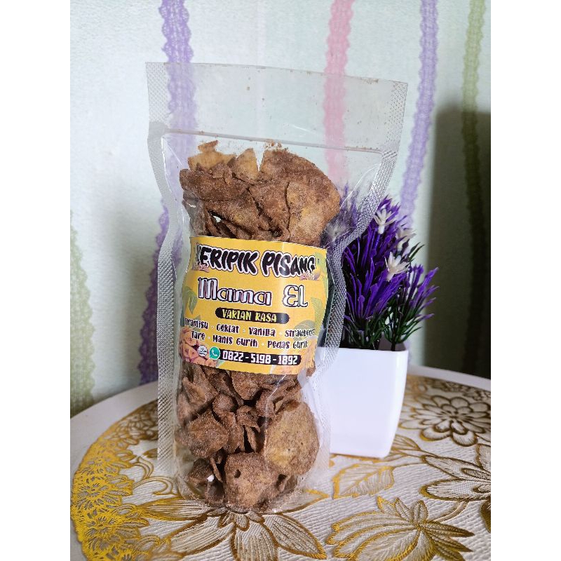 

keripik pisang coklat
