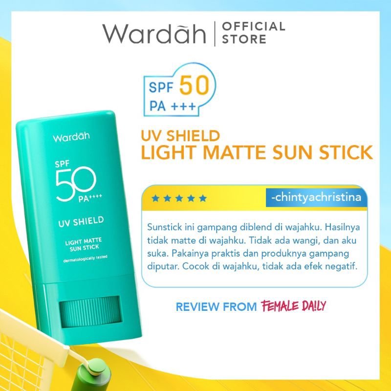 WARDAH UV Shield Light Matte Sun Stick