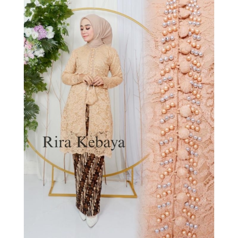 Stelan Kebaya Tunik Brukat Payet Kebaya Nikahan Kebaya Modern Kebaya One Set Kebaya Wisuda Kebaya Buat Seragaman Pesta