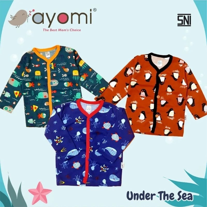 AYOMI - Baju Bayi Lengan Panjang