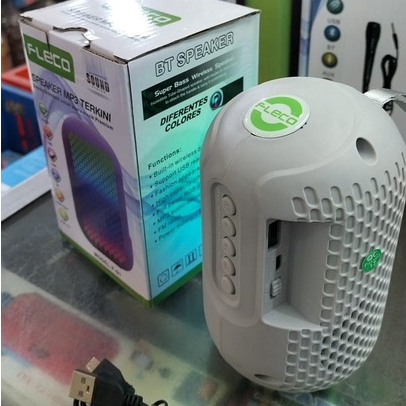 SPEAKER MINI BLUETOOTH PORTABLE FLECO F-91 RADIO FM/BT SUARA JERNIH DAN BERGARANSI