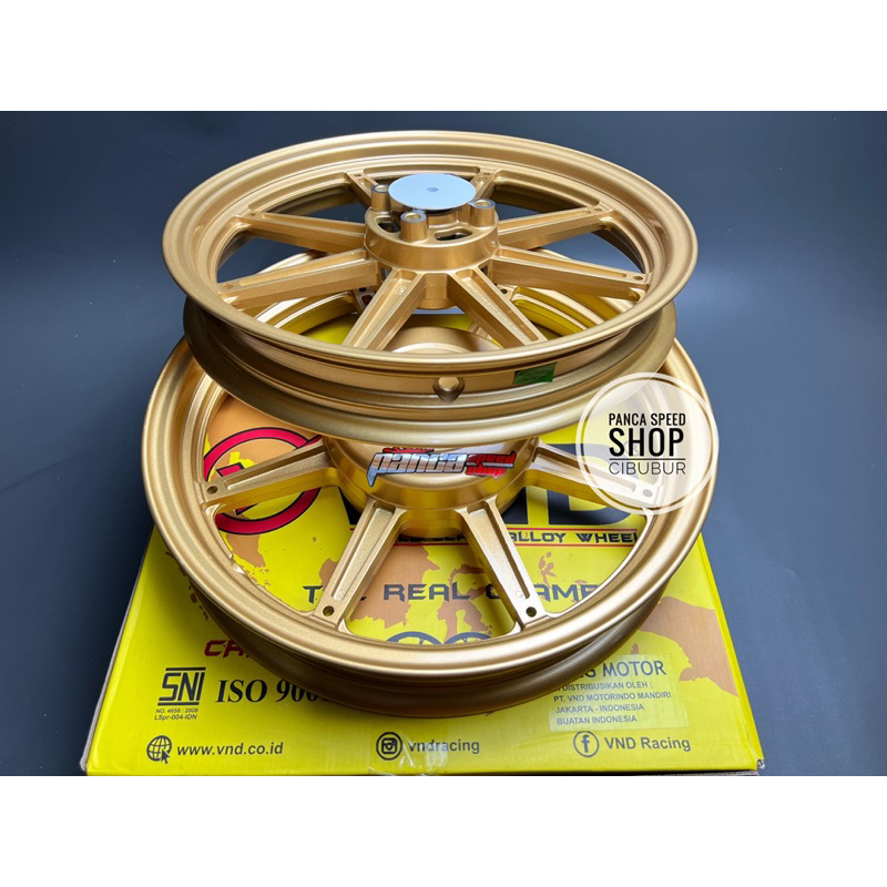 NEW Velg Racing VND Vario 125 Vario 150 Palang 8 Crypto UK 185 215 Ring 14 [terbaik][terlaris]