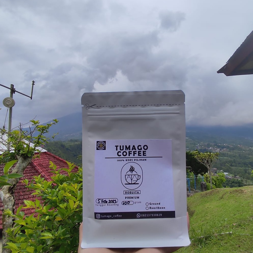 

Kopi Robusta Temanggung Premium Petik Merah Tumago Coffee
