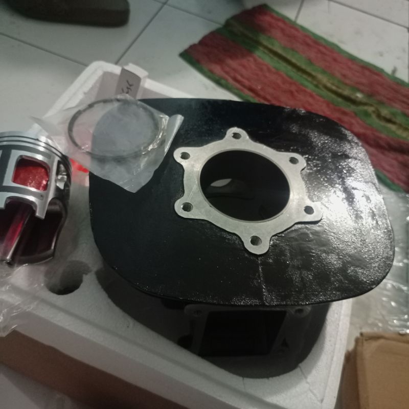 blok head sett 200cc rxking seher piston boreup rx king blaster pnp