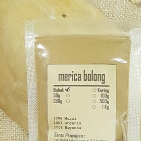 

MURAH BUBUK BIJI MERICA BOLONG 1 KG
