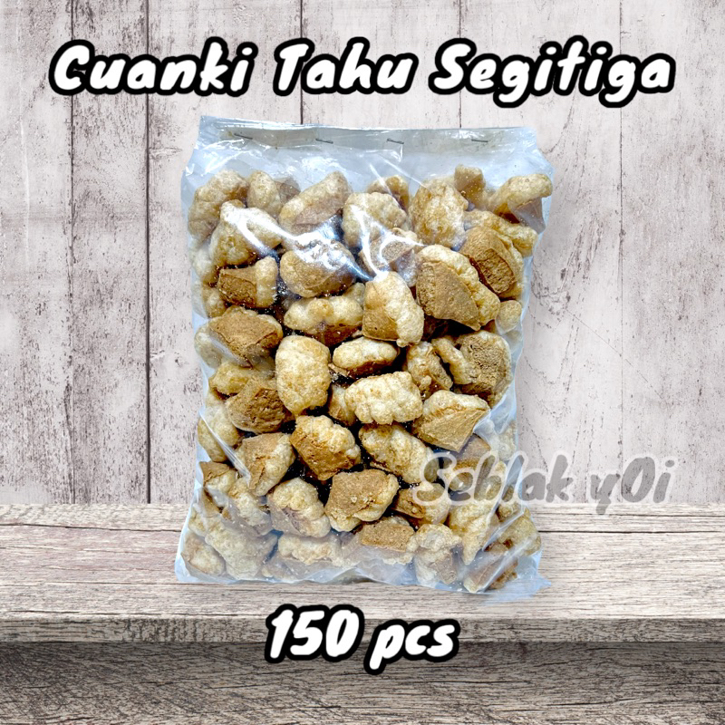 Cuanki Tahu Segitiga isi 150 pcs