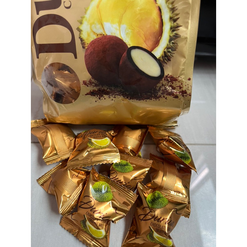 

Cemilanbintan ( Alessio choco durian Truffle satuan/pcs)