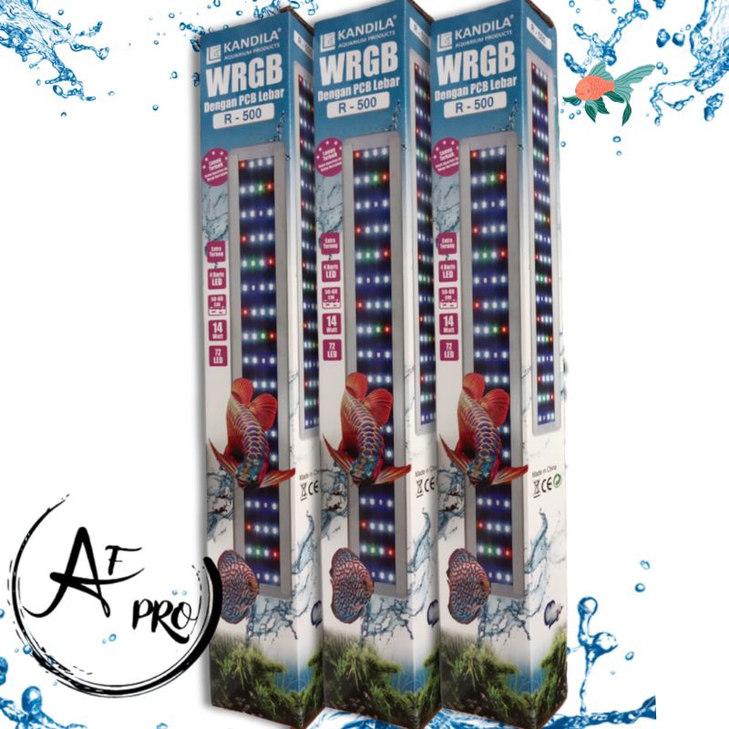 Promo murah LAMPU AQUARIUM LED KANDILA R 500