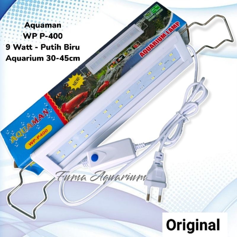 Lampu Led Aquarium Aquaman wp P 400 Putih Biru Lampu Gantung Aquarium Aquascape Lampu Atas