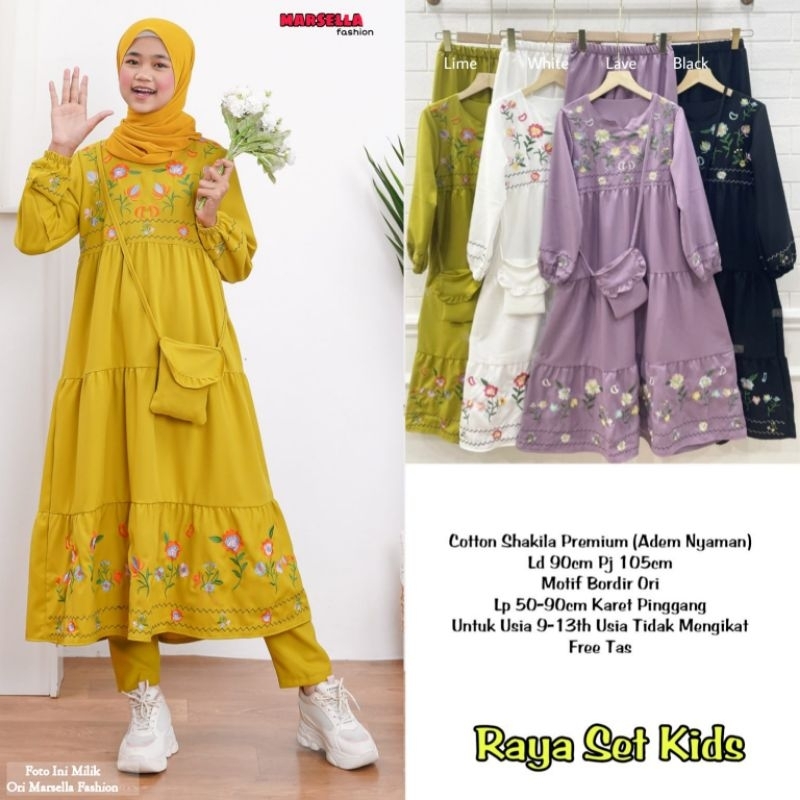 Raya Set Kids by Marsella Setelan Anak Remaja Lebaran