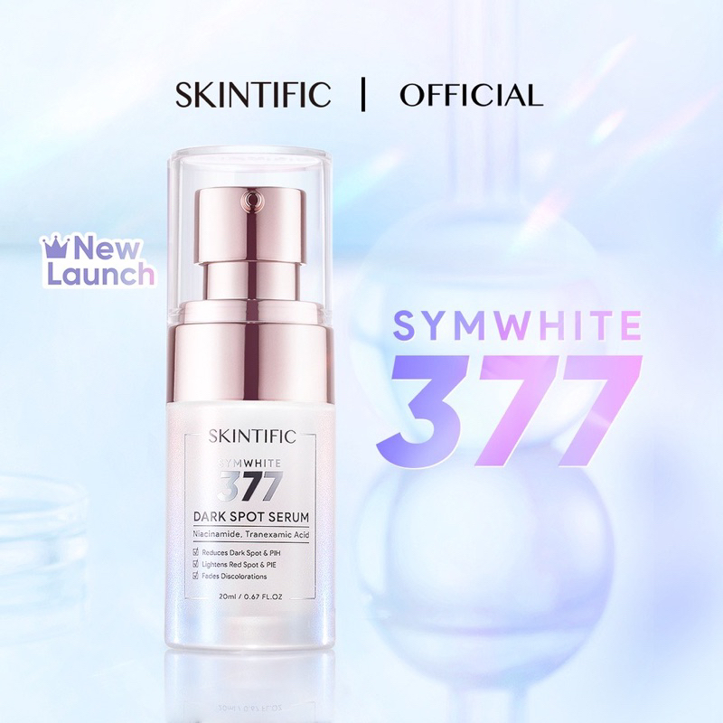 (Flash Sale) SKINTIFIC Symwhite 377 Dark Spot Serum Penghilang Flek Hitam Mencerahkan Kecantikan Tre