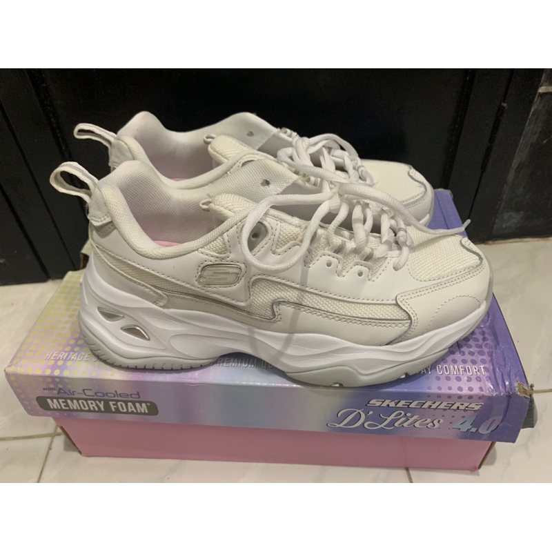 SKECHERS D’lites 4.0 women’s white