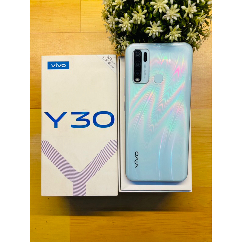 Vivo Y30 4/128 GB Ex resmi Vivo Indonesia Original second bekas seken