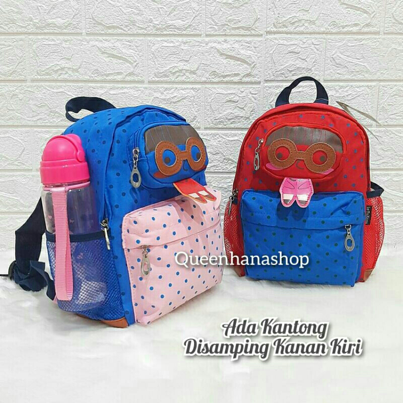 New Tas Ransel Anak 546 Bagpack Kain Tebal