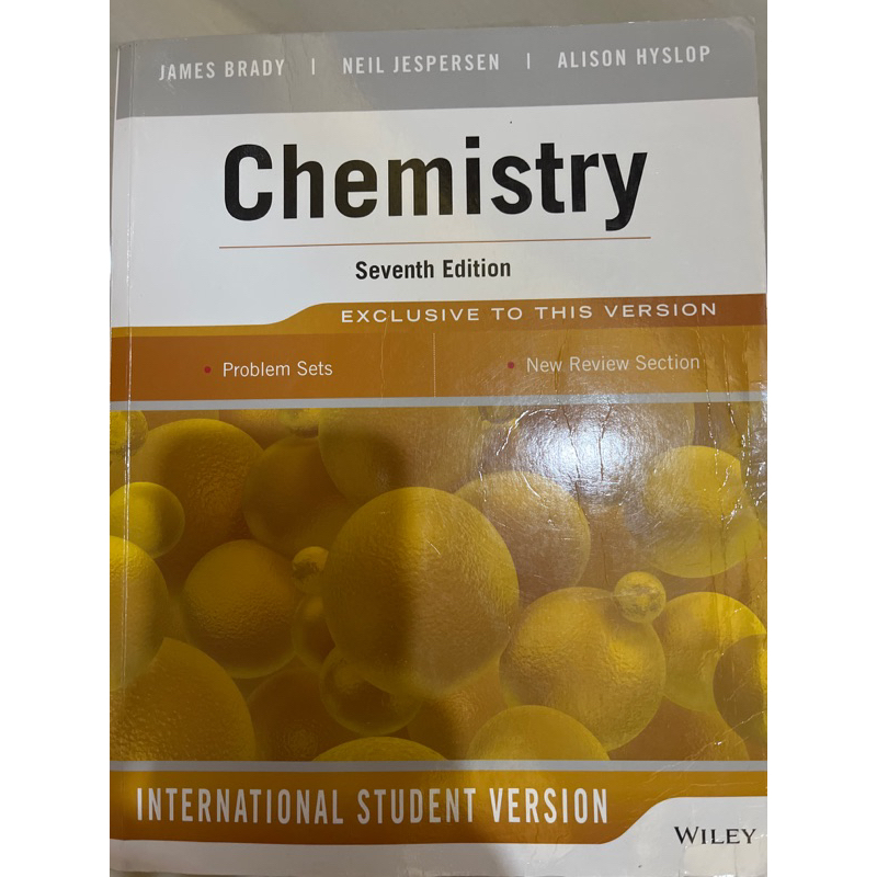 Chemistry 7th Edition James Brady ORIGINAL