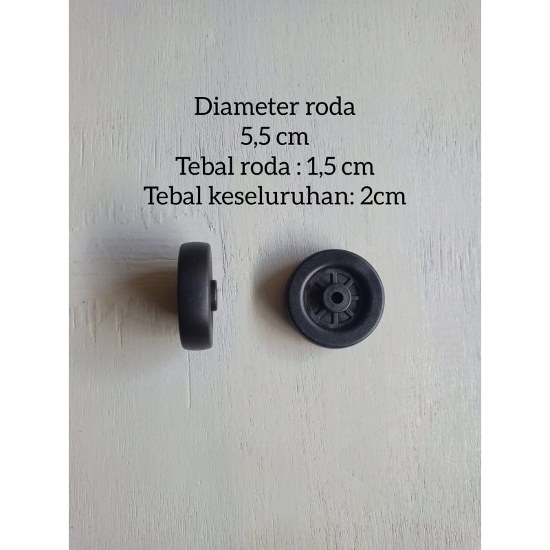 Roda Replacement, Roda koper, Roda keping, Roda koper kain. Roda putar 360