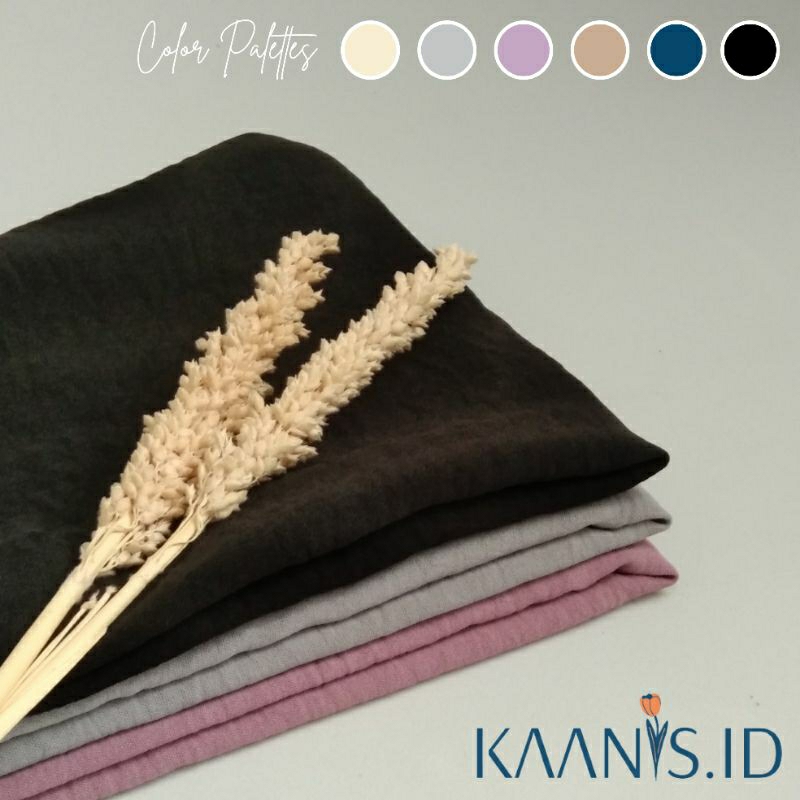 Pashmina Crinkle Premium Syari / Airflow (Serut)