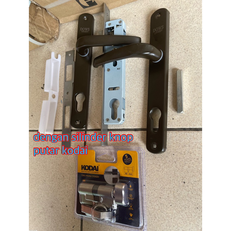 Terlaris KUNCI GLT 839 Kunci Pintu 20 mm Set silinder knop kodai KODAI kunci pintu kawat nyamuk kunci kamar mandi silinder putar wc kunci alumunium set komplit/ handle pintu alumunium 20 mm/  LHP 20 mm kunci tralis/ kunci kawat nyamuk/ kunci kasa nyamuk