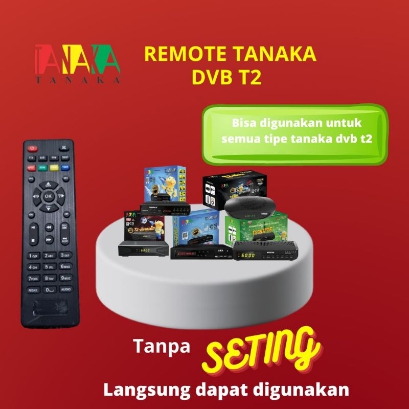 REMOT DVB T2 TANAKA