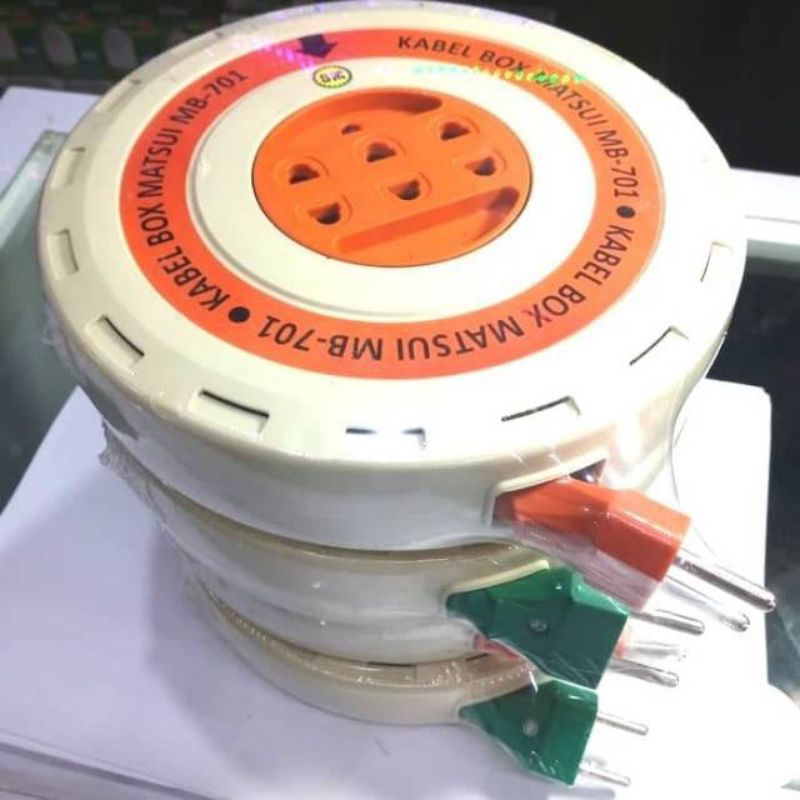 KABEL ROLL LISTRIK / COK LISTRIK PANJANG MEREK MATSUI 5METER 8METER 12METER
