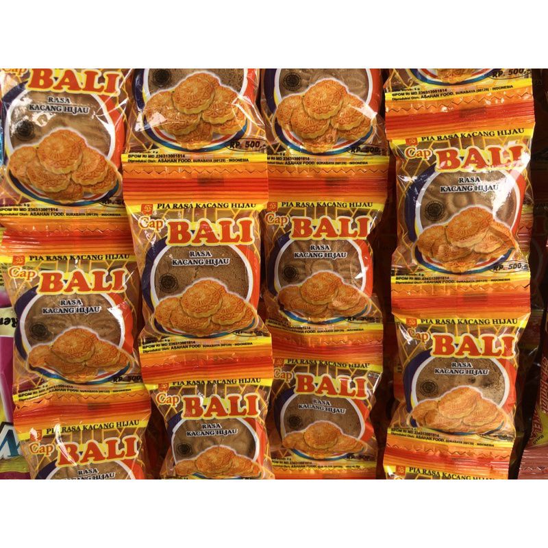 

pia bali original kacang hijau snack jadul isi 10 pcs