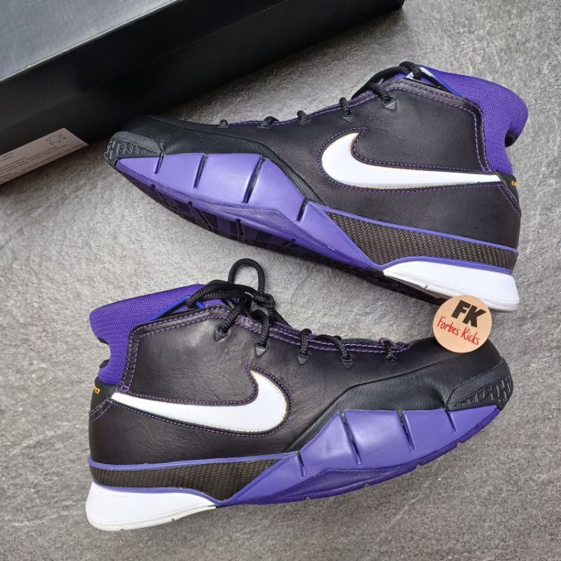 Nike Kobe 1 Protro Purple Reign Black Out || 5 6 mamba day lakers all star white red