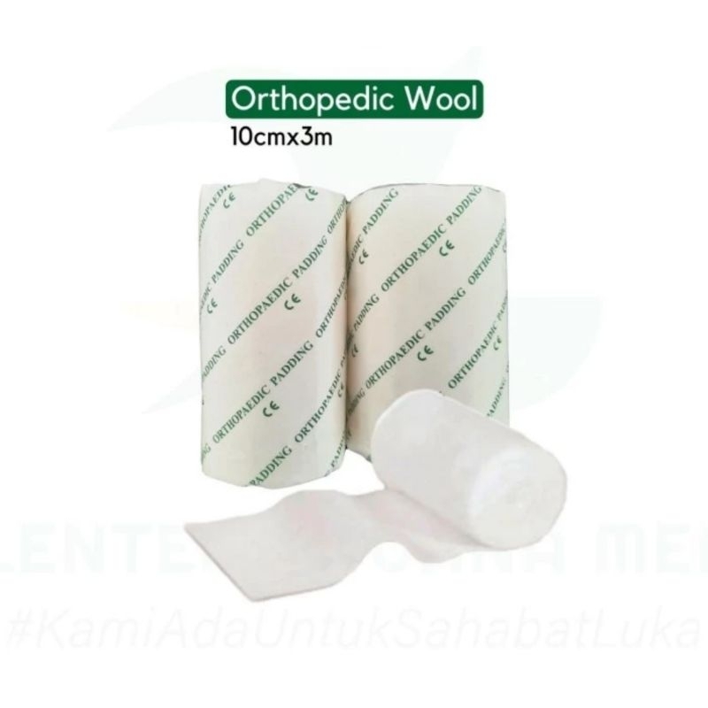 Orthopedic Wool, Padding Bandage 10cm x 2.7m