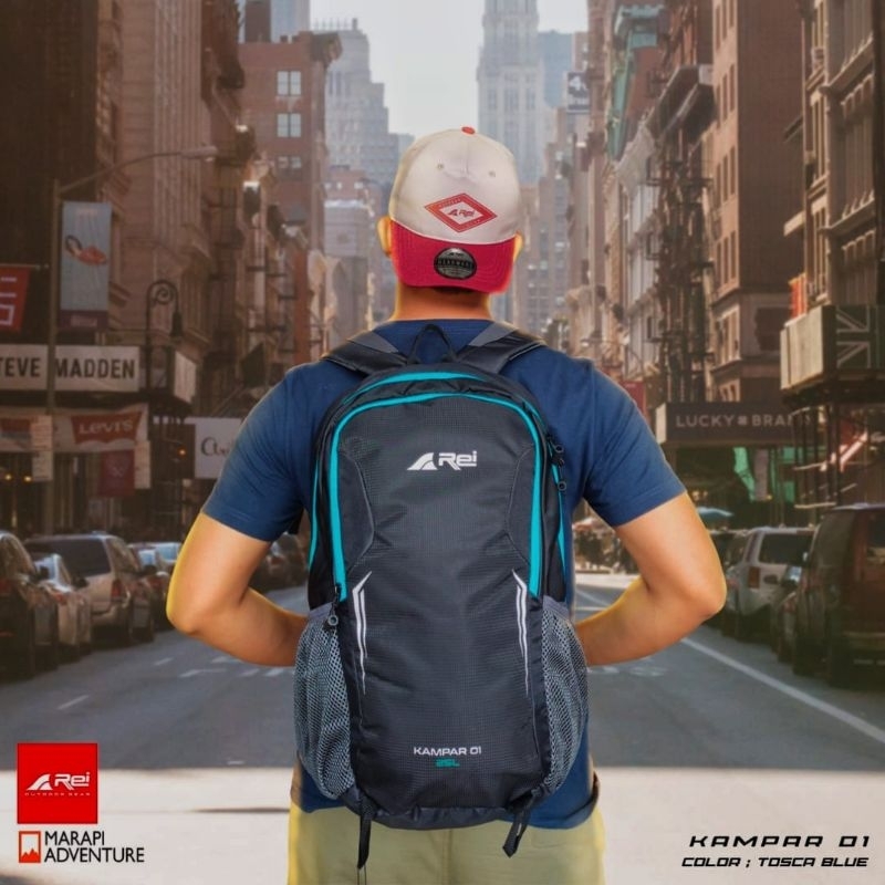 Tas Ransel Pria Rei Kampar 01 25L Original 100%