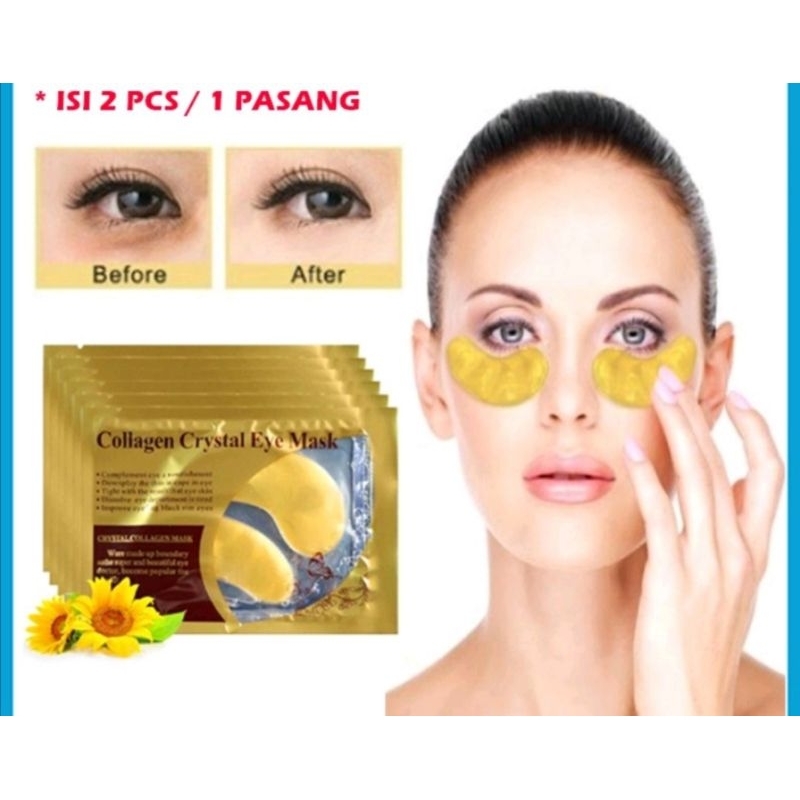 Masker Mata COLLAGEN Crystal gold isi 1 Pasang