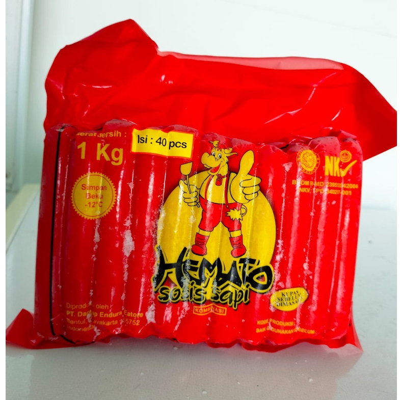 

Hemato Sosis Sapi 1 Kg