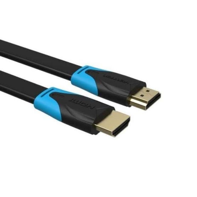 VENTION B02 KABEL HDMI MALE TO MALE FLAT VERSI 1.4B 1.5 METER FULL HD HIGH QUALITY