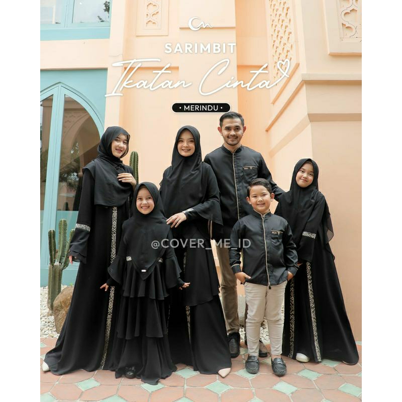 ready sarimbit ikatan cinta ori andin by cover me ied series sarimbit keluarga family set